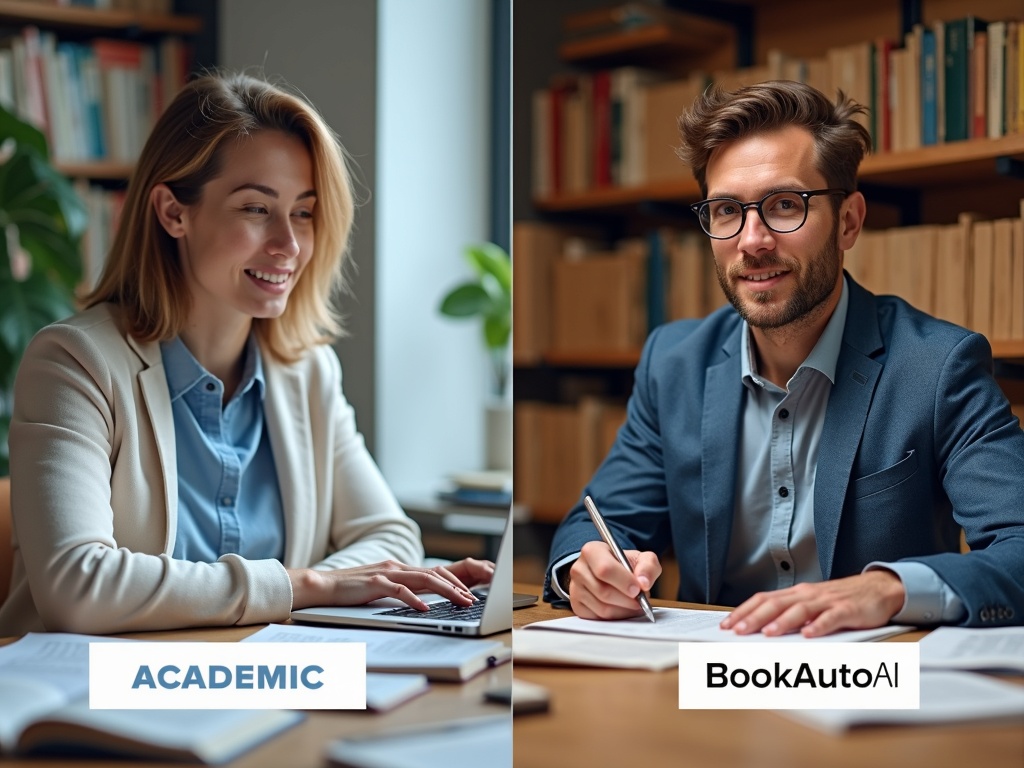 BookAutoAI vs PaperPal AI Book Generator Review for KDP