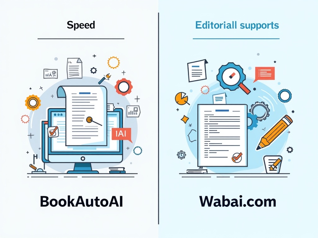AI Book Generator for KDP Authors BookAutoAI vs Wababai