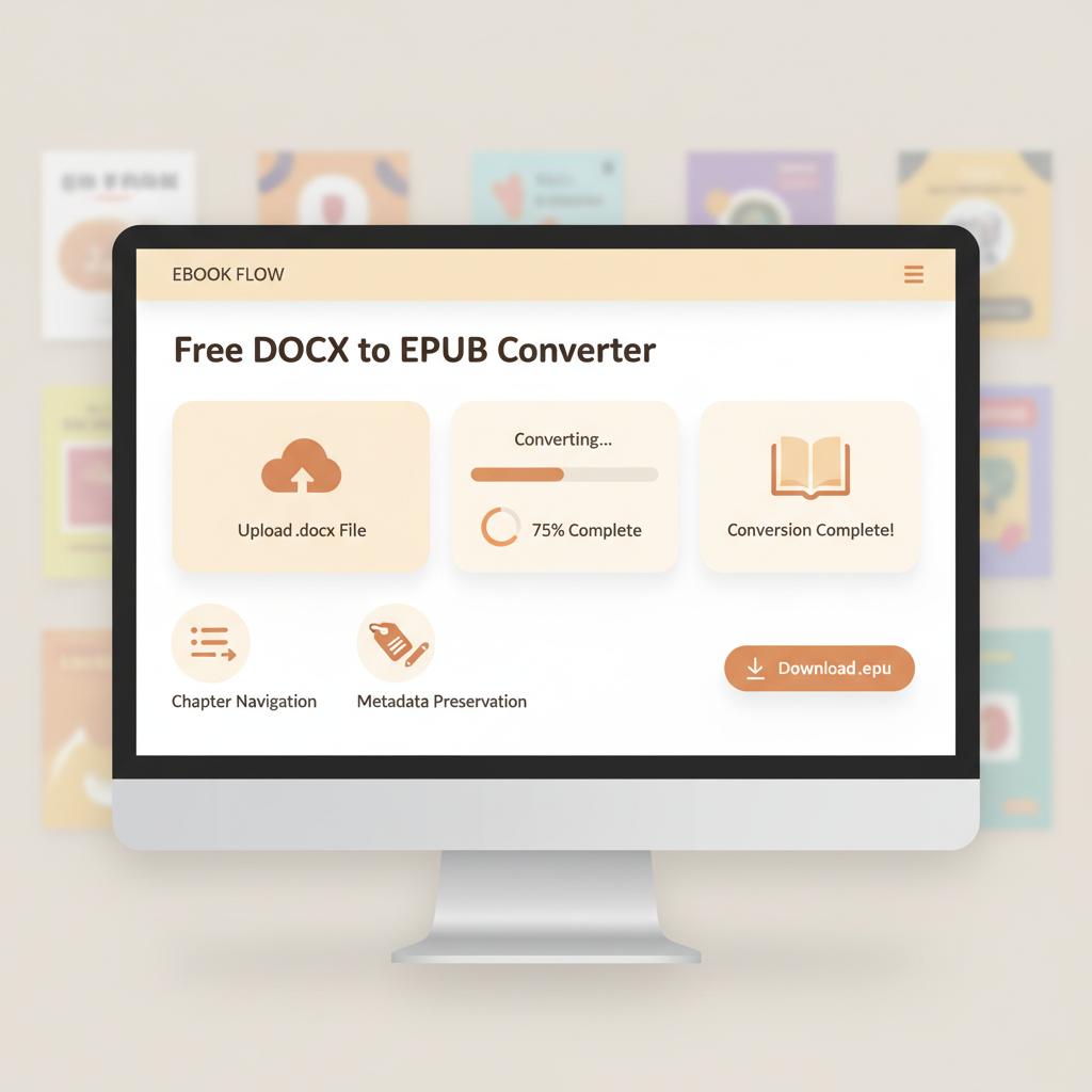 Free DOCX to EPUB Converter Guide for Self-Publishing
