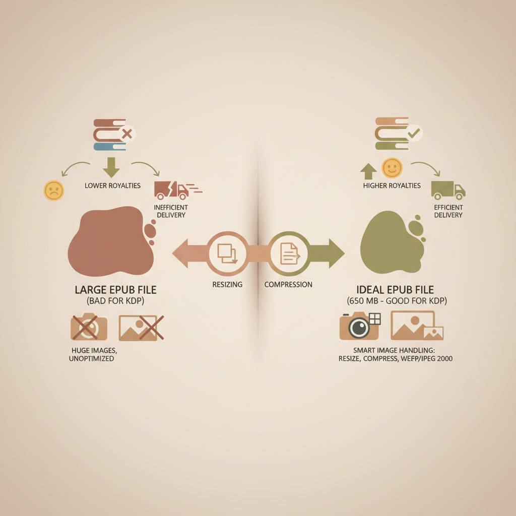 Epub File Size Limit KDP and How to Reduce Size Safely