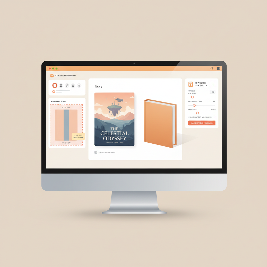 Book cover generators that meet Amazon KDP specs explained