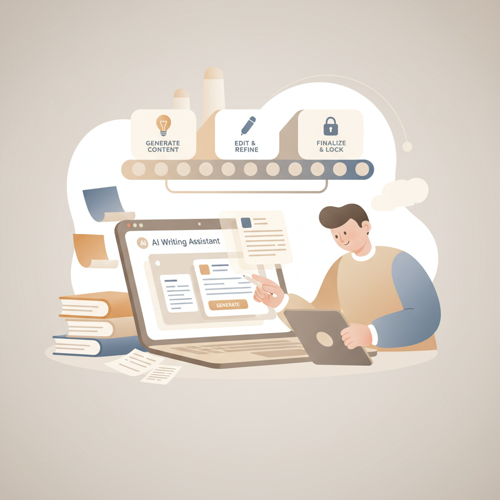 AI Book Chapter Writing for Nonfiction Authors Step-by-Step