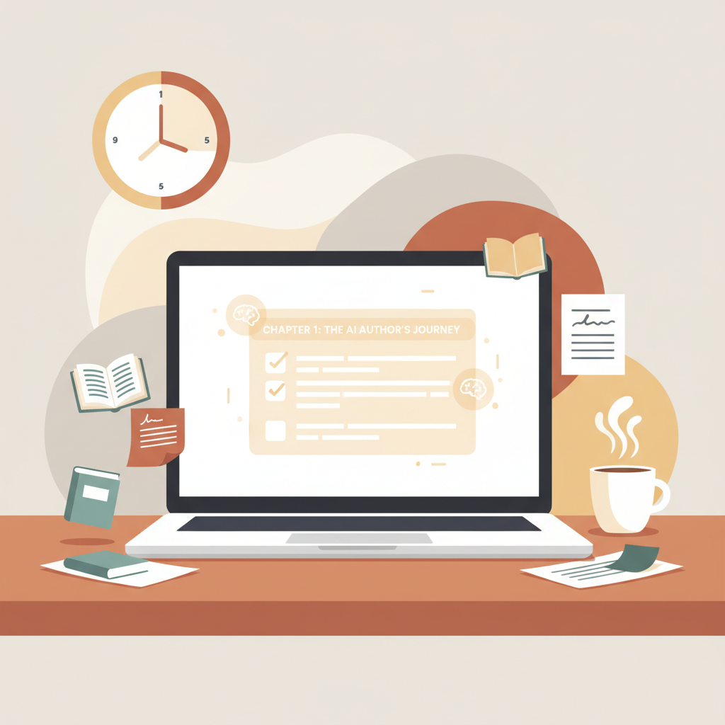 AI book chapter writing process and best practices