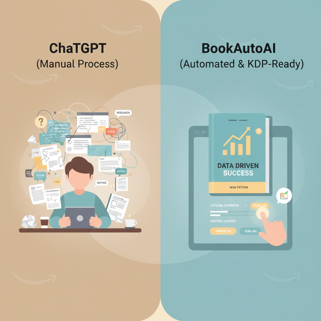 Amazon AI Book Writer Comparison and Workflow for KDP