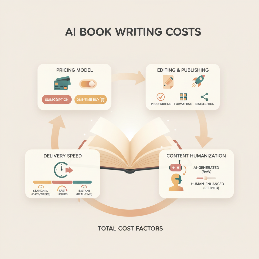 AI Book Writer Cost Explained for Self-Publishing Authors