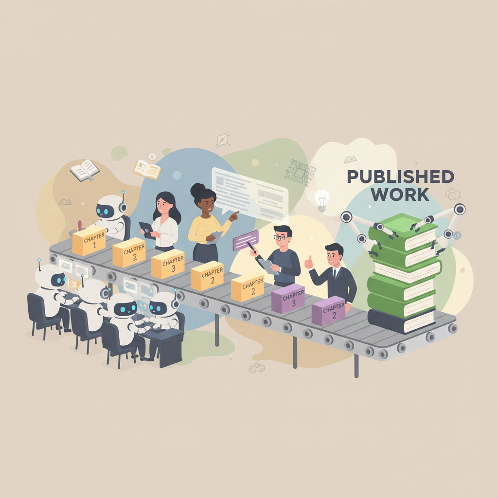 AI Book Chapter Writing Workflow for Faster Nonfiction