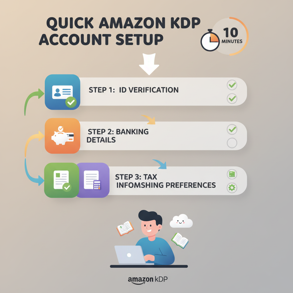 Create Amazon KDP Account in 10 Minutes Quick Guide