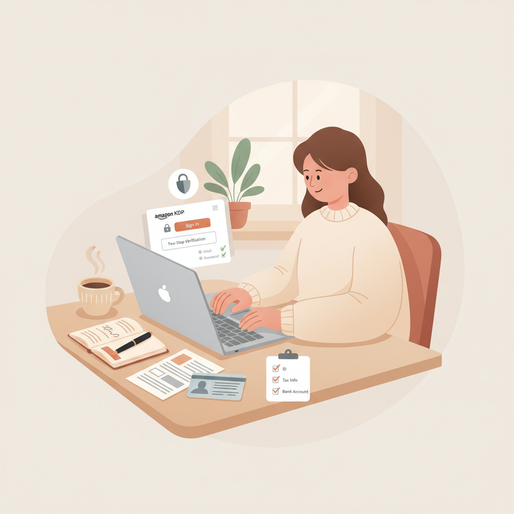 How to Create Amazon KDP Account Step by Step for Authors