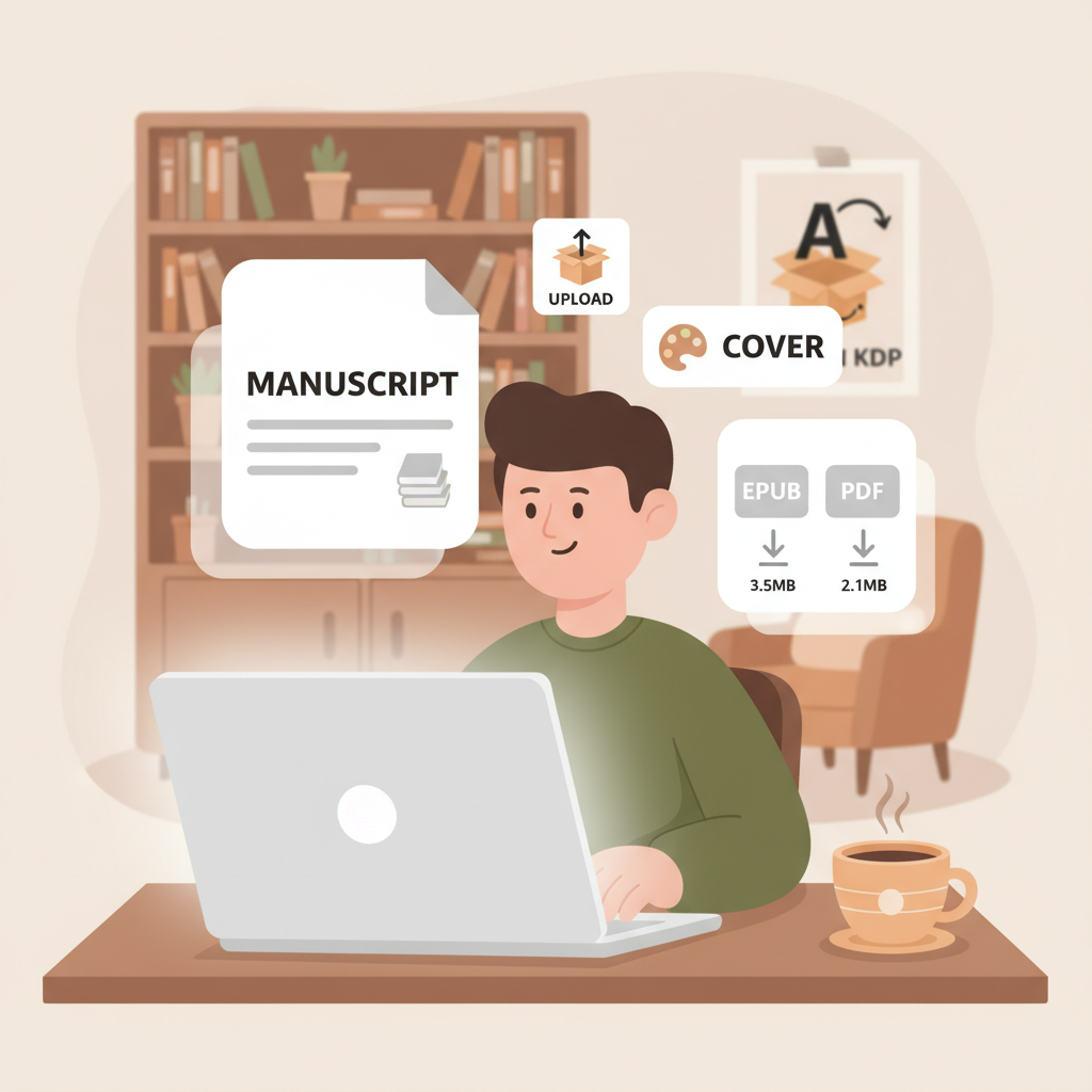 Upload to Amazon KDP step-by-step walkthrough for authors