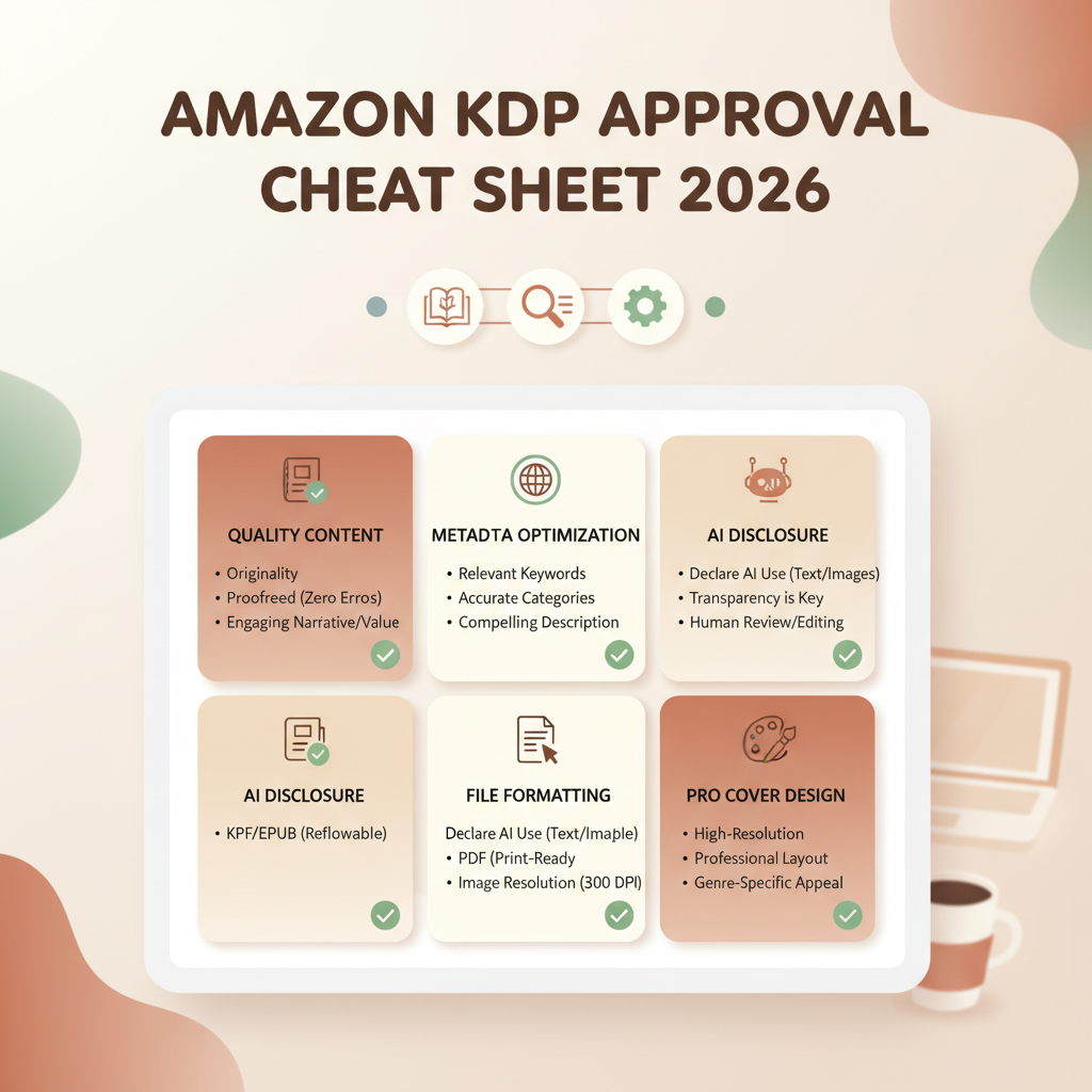 Requirements for Amazon KDP and how to pass review