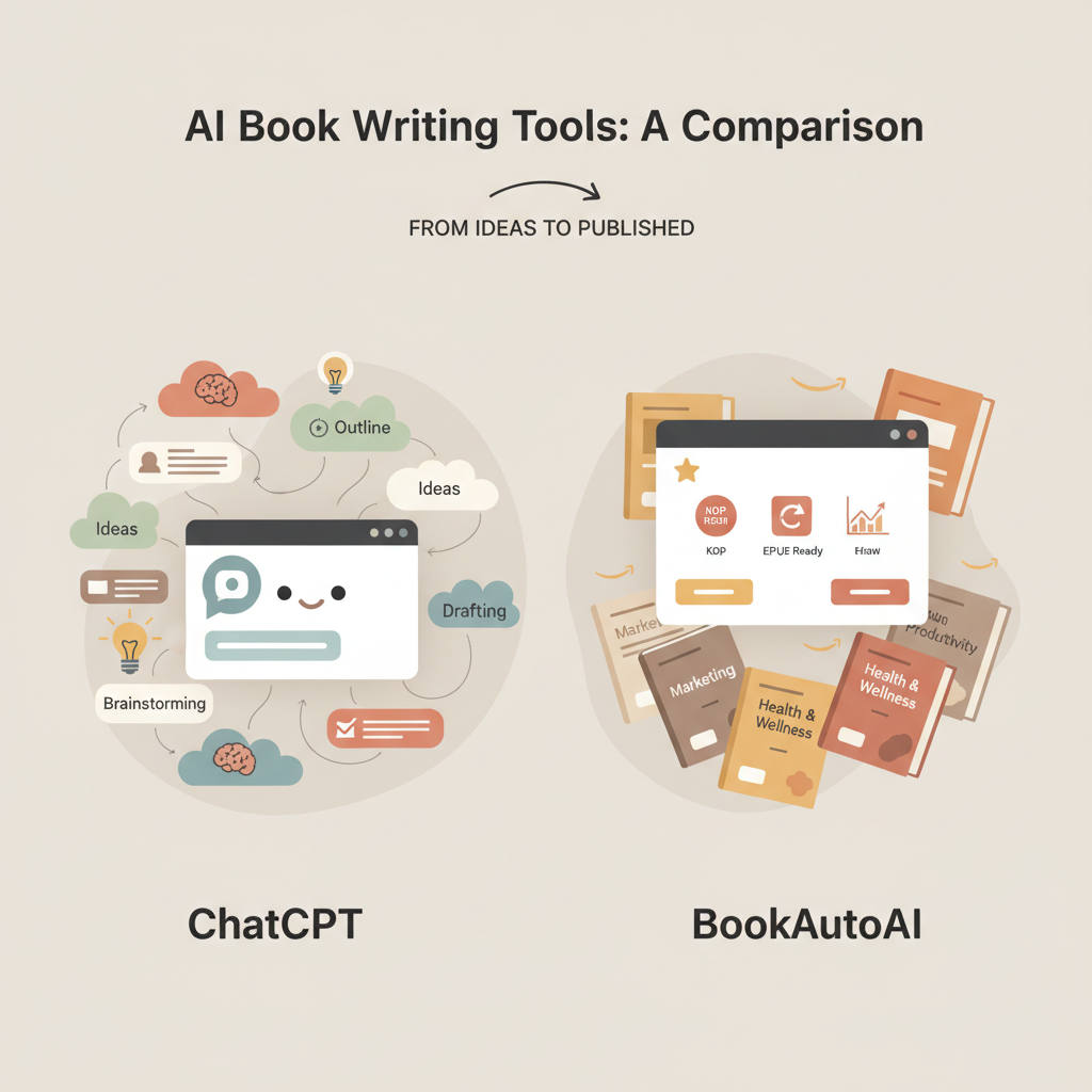 Amazon AI Book Writer ChatGPT vs KDP-Focused Platforms