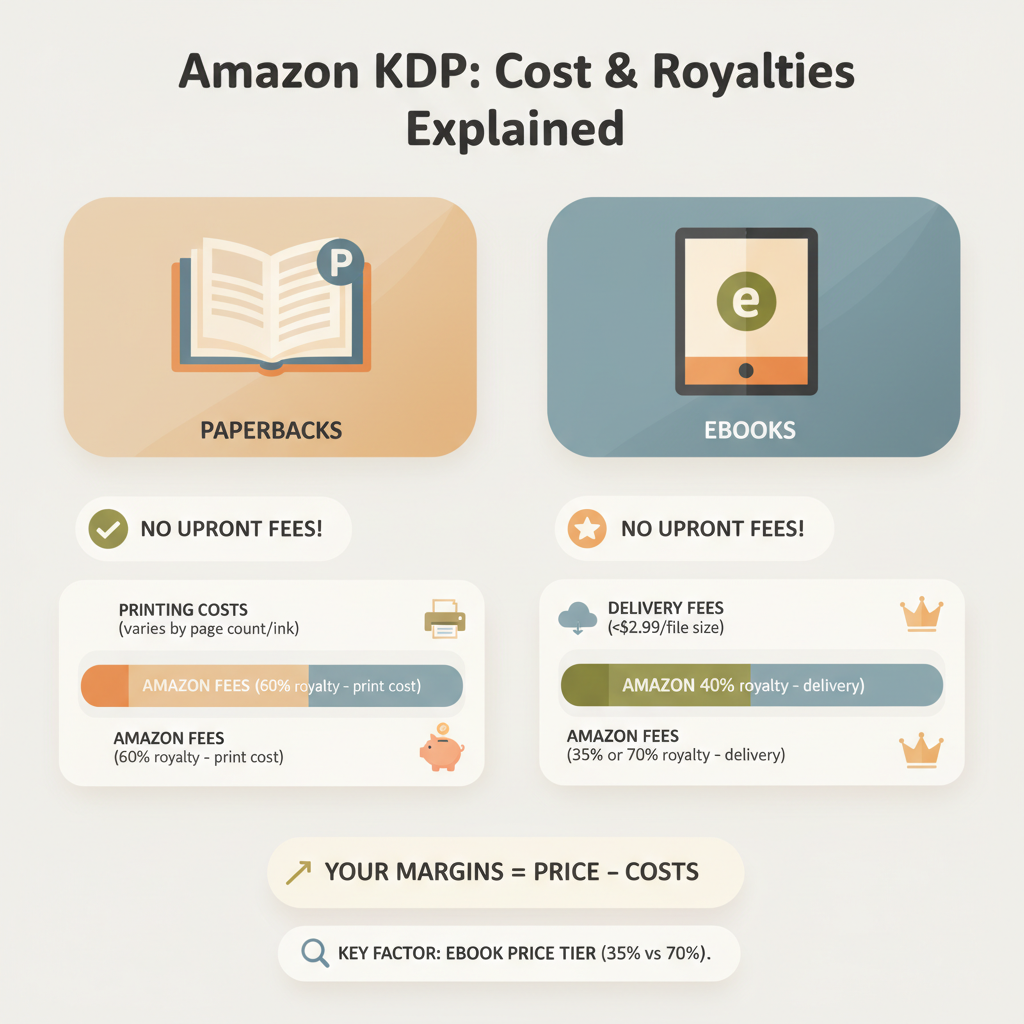 Does It Cost to Sell on Amazon KDP? Printing and Fees
