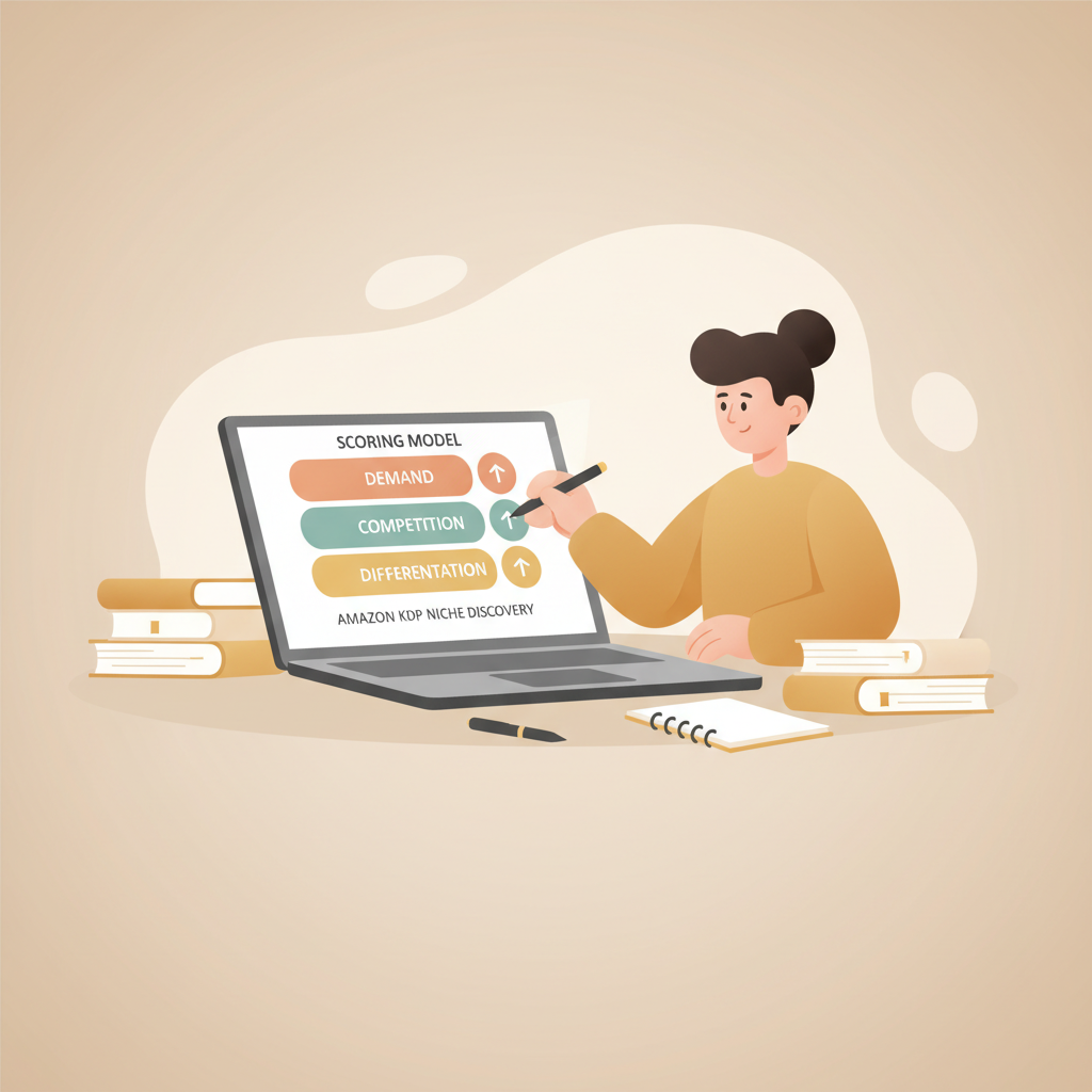 Niche Amazon KDP Scoring Model to Find Profitable Niches