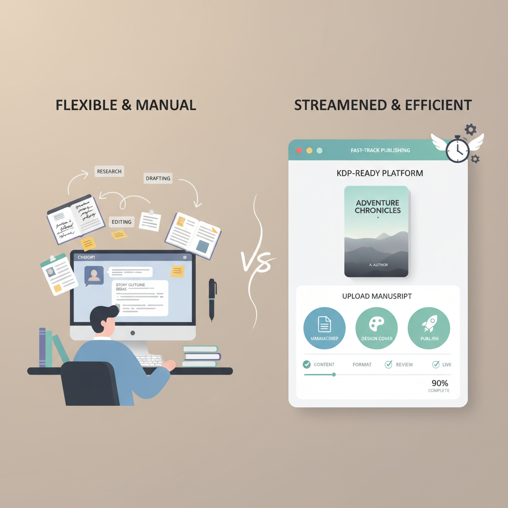 Amazon AI Book Writer Comparison for KDP Nonfiction Authors