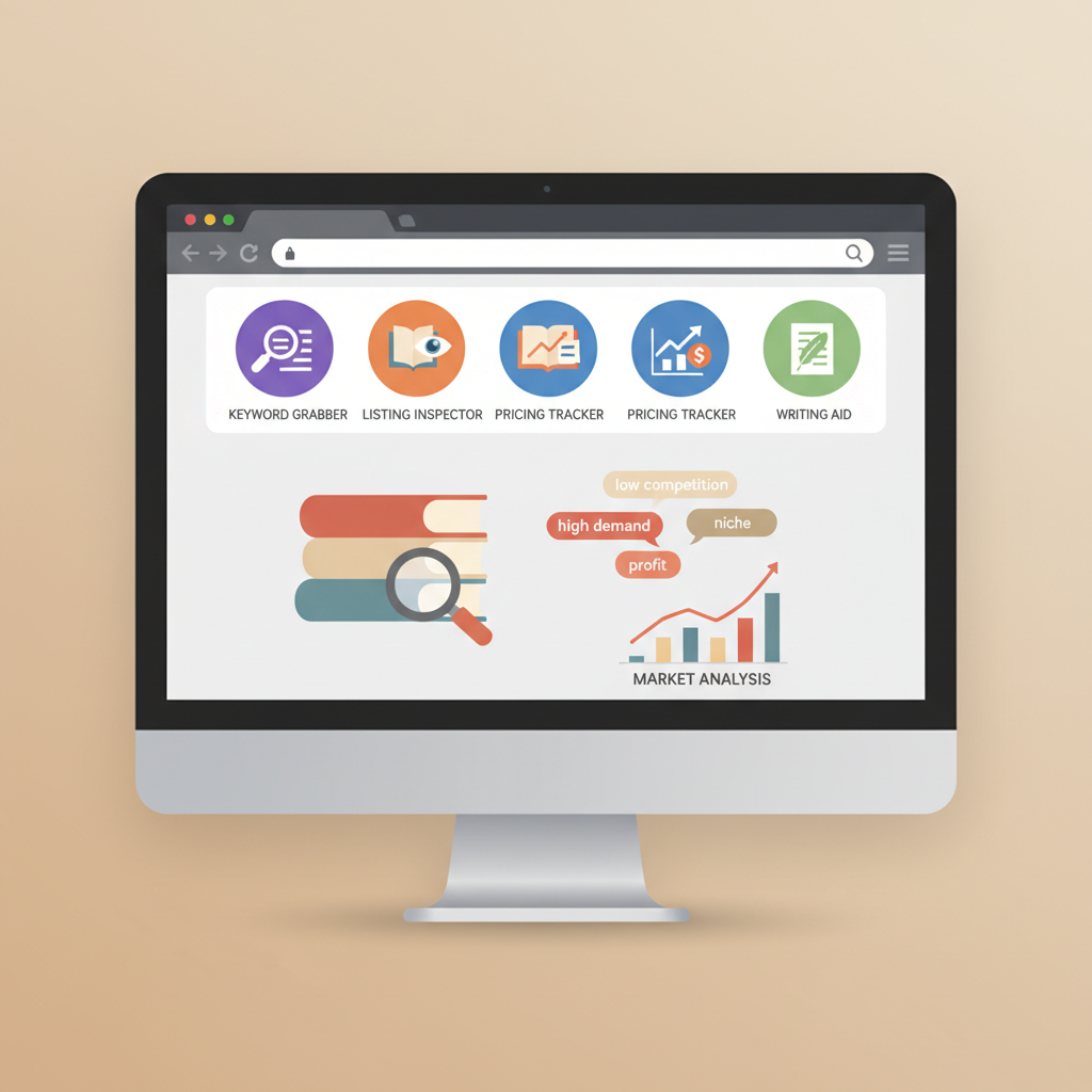 Extension Amazon KDP Chrome Tools for KDP Research