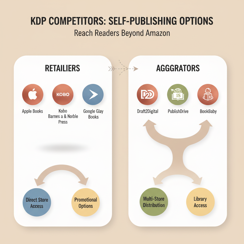 Who Are KDP Competitors and Where to Publish Instead
