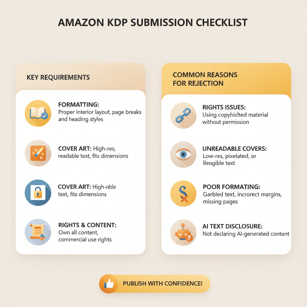Requirements for Amazon KDP and How to Pass Review