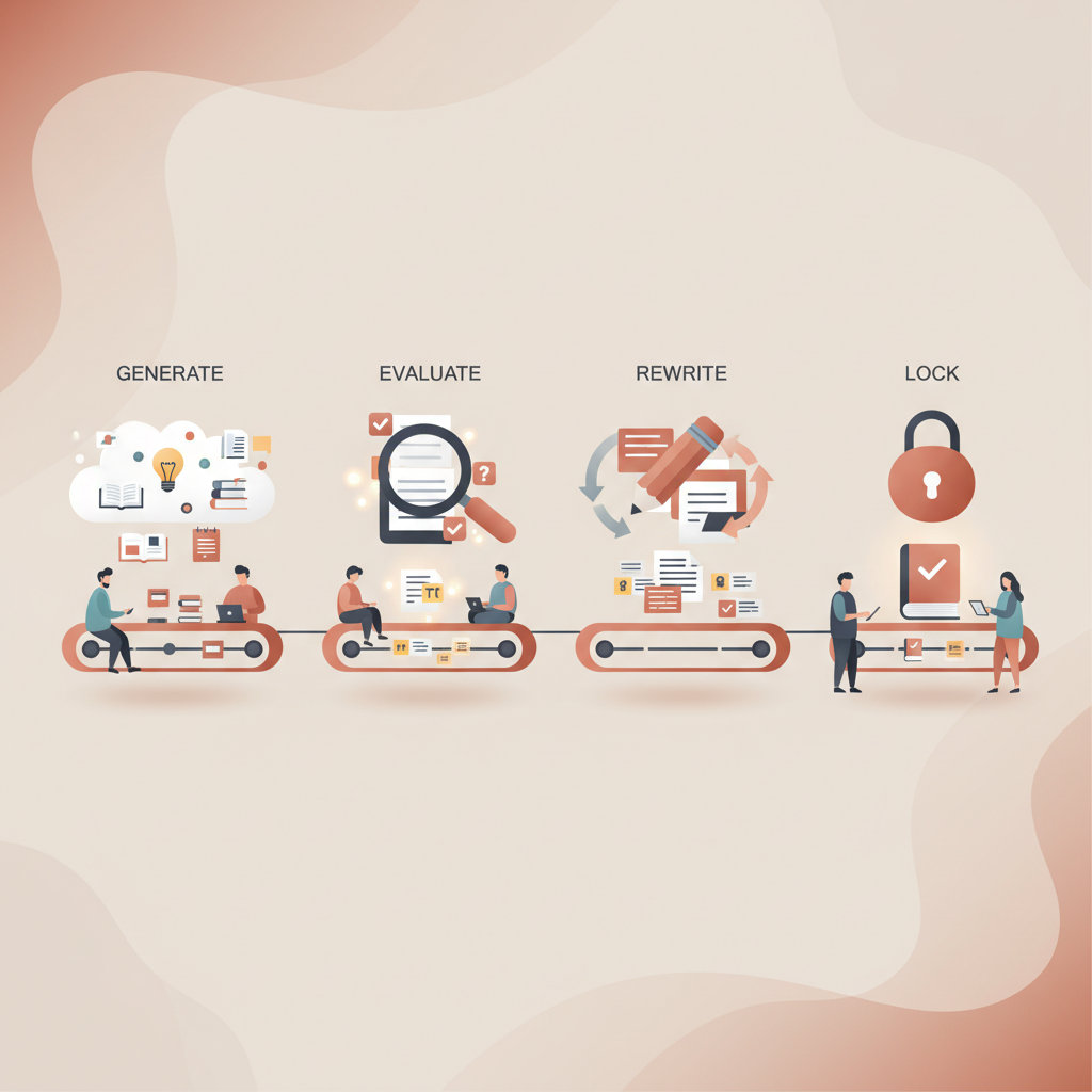 AI Book Chapter Writing with the Chapter Factory Method