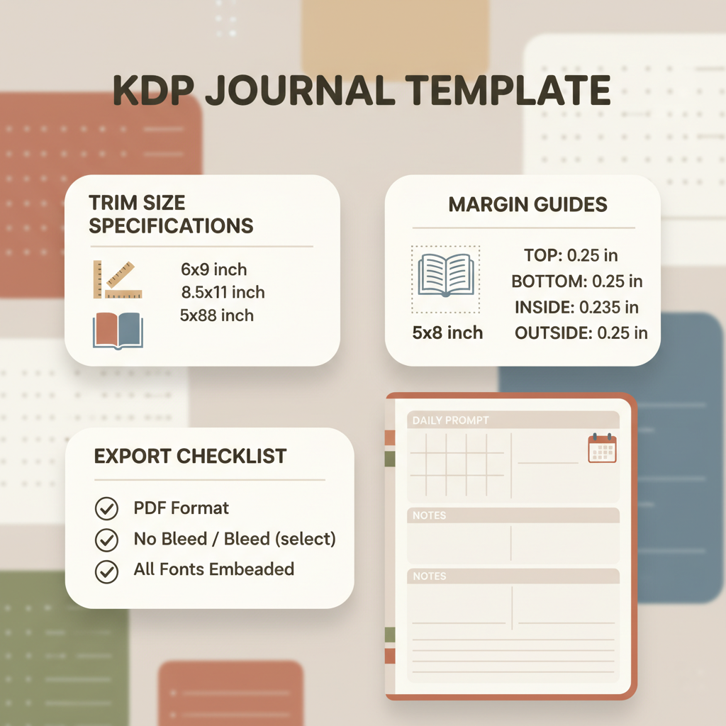 Journal Template for Amazon KDP Template Pack Guide